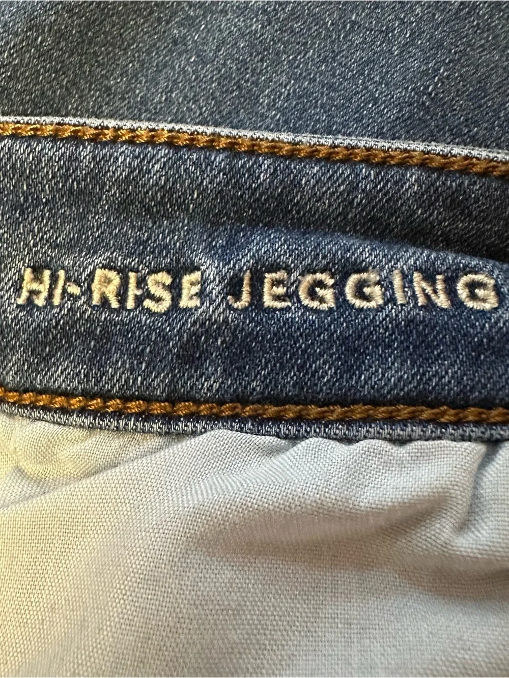 American Eagle Next Level Stretch Women's Jeans Hi-Rise Jegging SZ 12 Long Blue